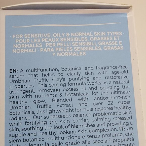 SKINCO Skin & Co Umbrian Truffle Clay Drops Clarifying Serum 10 FL OZ New in Box - Picture 7 of 14